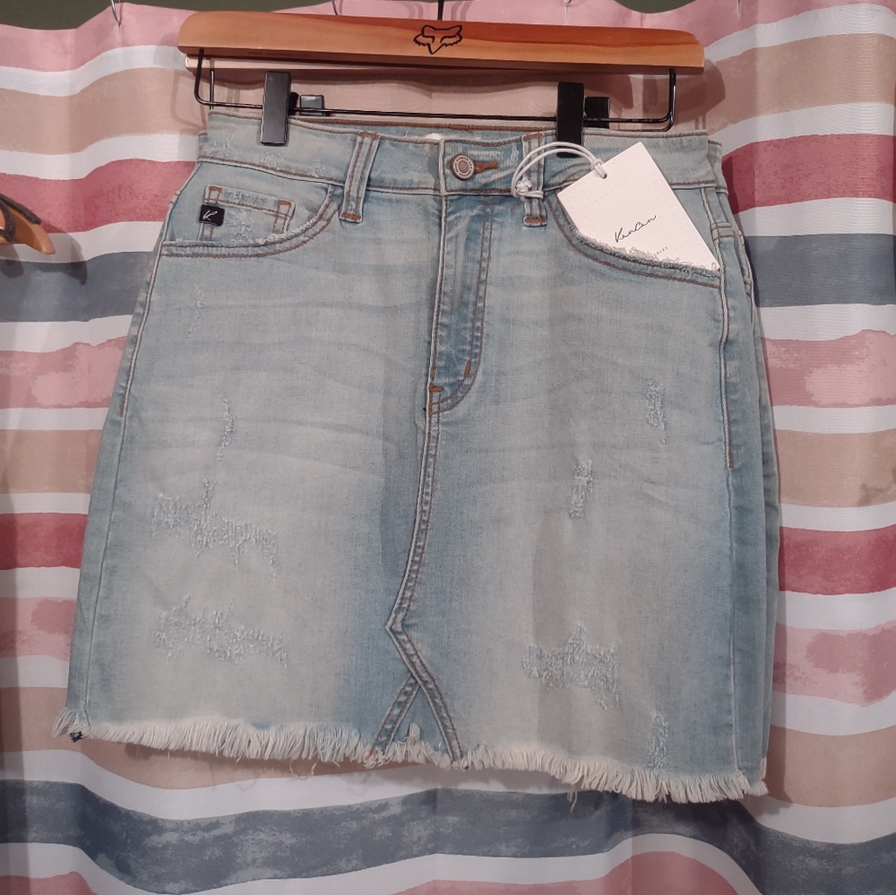 KanCan Jean Skirt